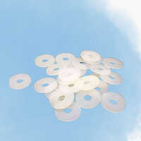 M3 Nylon Washer - High-quality White Nylon, Sizes M4 To M30, Round Shape For Versatile Industrial Applications