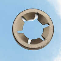 M3 Push Lock Star Lock Washer - Stainless Steel, Various Sizes, Sleek Grey Color | Reliable Industrial Fastener Locking Solution