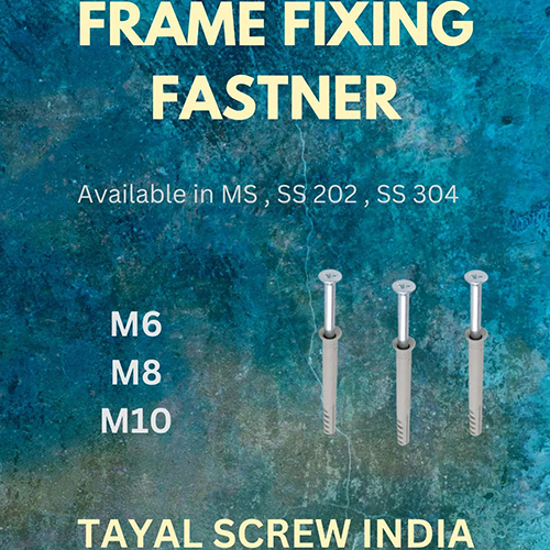 M6 Ss304 Frame Fixing Fastener - Application: Construction