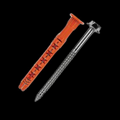 M8 Flange Torx Red Nylon Anchor