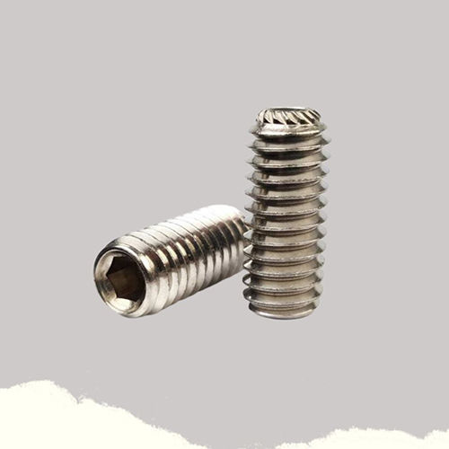 Silver Din 916 Grub Screw