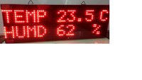 Automatic air quality monitor led board