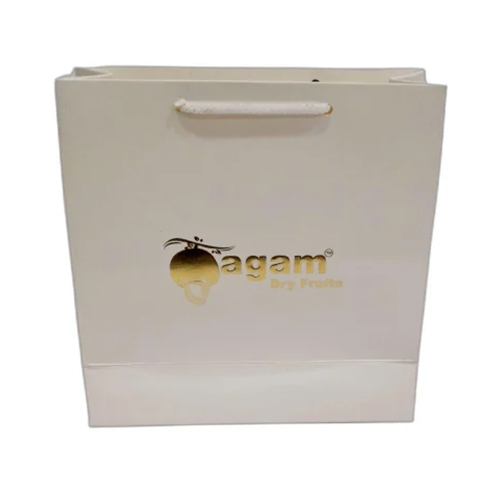 Golden Foil Print Paper Bag