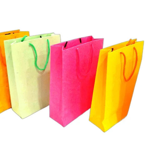 Colorful Handmade Paper Bag