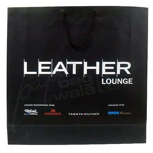 Black Square Type Laminated Bag