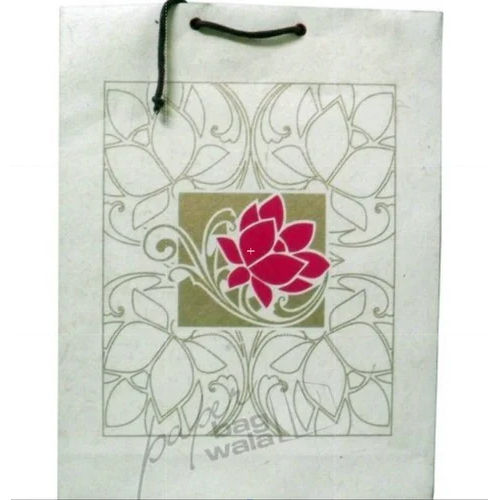 White Paper Fashionable Bags Max Load: 2  Kilograms (Kg)