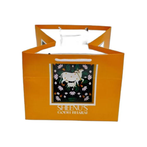 Yellow Customized Gift Bag