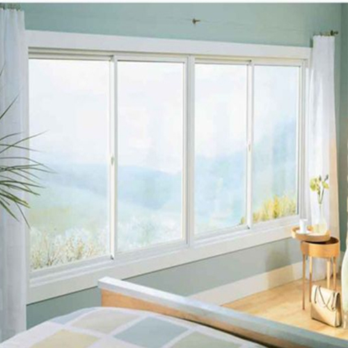 UPVC Modern 3 Track Sliding Windows