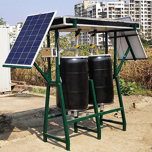 Solar Tumbler Compost Machine
