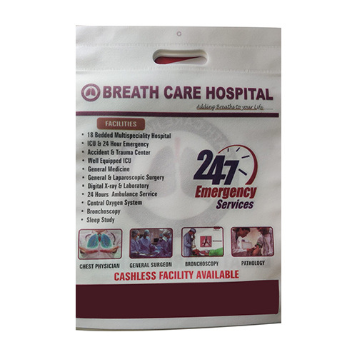 D Cut Non Woven Bags Bag Size: Customized