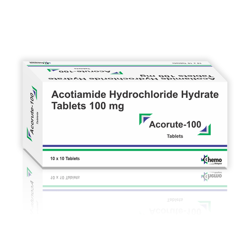 Acotiamide Hydrochloride Hydrate 100mg Tablets for Treatment of Functional Dyspepsia (Indigestion).
