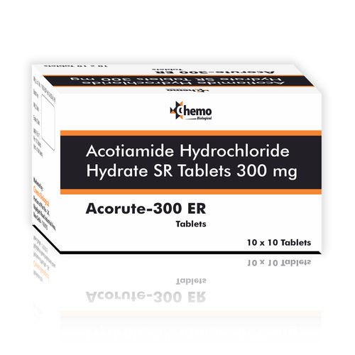 Acotiamide Hydrochloride Hydrate 300mg tablets