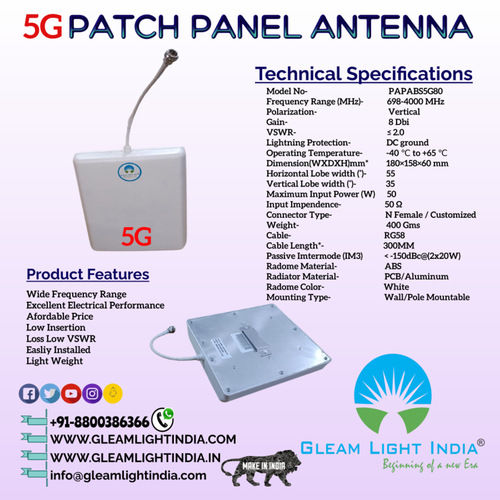 5G Patch Pannel Antenna