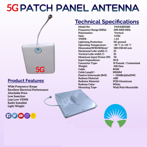 5G Patch Pannel Antenna