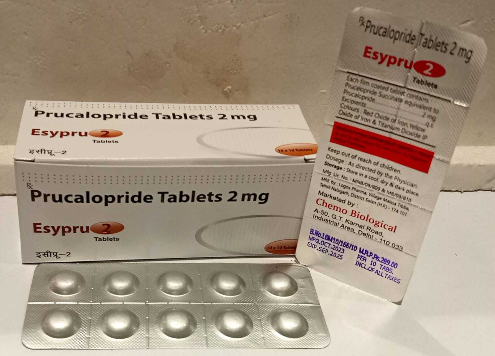 Prucalopride 2 mg Tablets