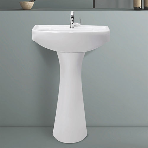 Diamond Full Pedestal Basin