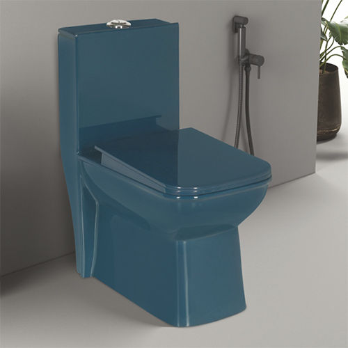 Athos Royal Blue Glossy Rimless Washdown Closet