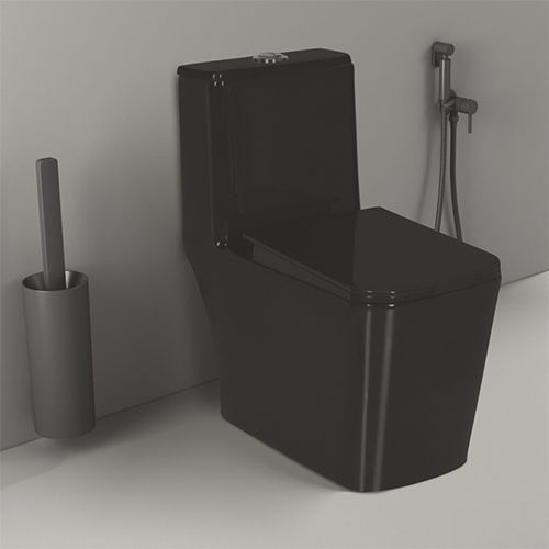 Opal Matt Black 6d Siphonic Closet