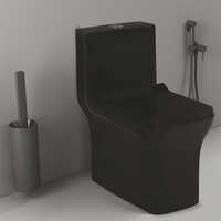 Battle Black Glossy Washdown Closet