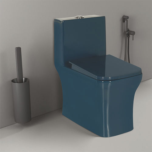 Battle Royal Blue Glossy Washdown Closet