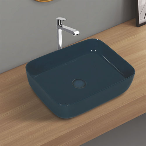 Battle Matt Royal Blue Table Top Basin