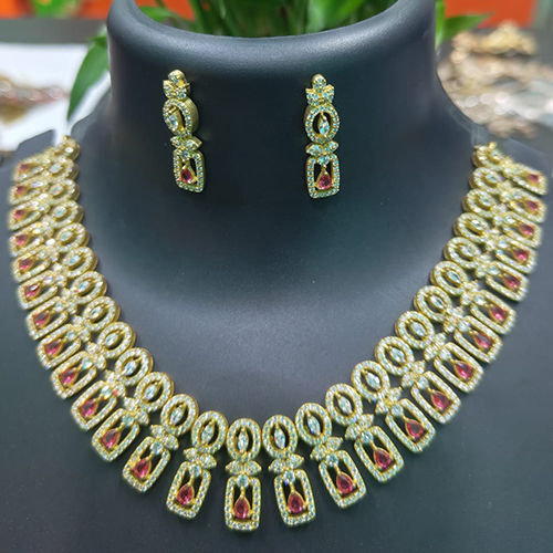 Different Available Ladies Wedding Necklace Set