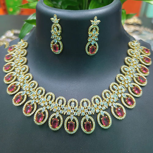 Different Available Trendy Modern Necklace Set