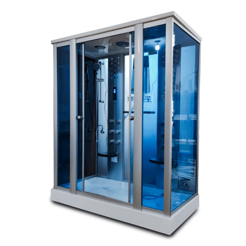Panache 5.5 x 3 ft Steam Shower Cabin with Tray