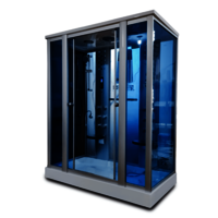 Panache 5.5 x 3 ft Steam Shower Cabin with Tray