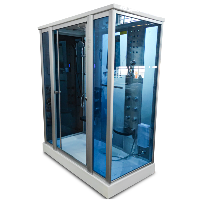 Panache 5.5 x 3 ft Steam Shower Cabin with Tray