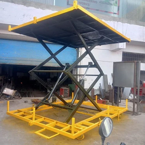 Heavy Duty Scissor Lift - Load Capacity: 2000  Kilograms (Kg)