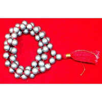 Round Mercury Beads Mala