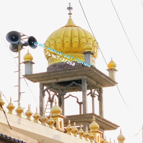 Gurudwara Sahib Fiber Glass Design Gumbad