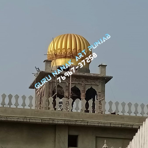 12 Feet Gurudwara Fiber Glass Gumbad