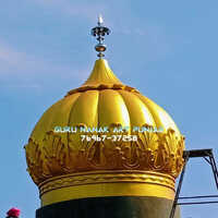 10 Feet Gurudwara Fiber Glass Gumbad