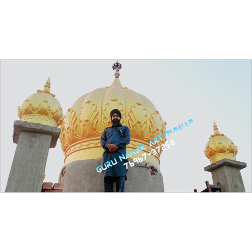 Gurudwara  Fiber Glass Modular Gumbad