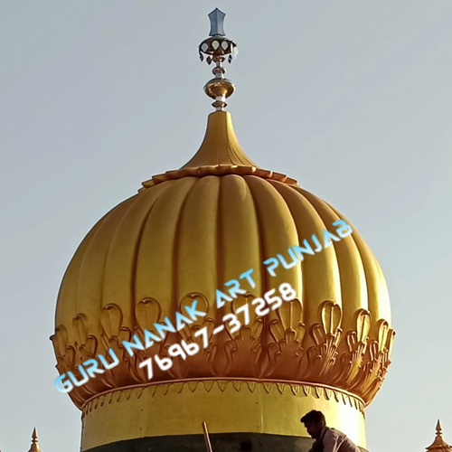 10 by 19 Gurudwara Fiber Glass Gumbad