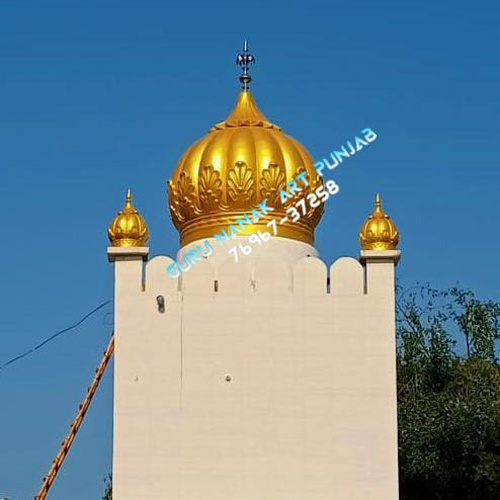 7 Feet Gurudwara Fiber Glass Gumbad