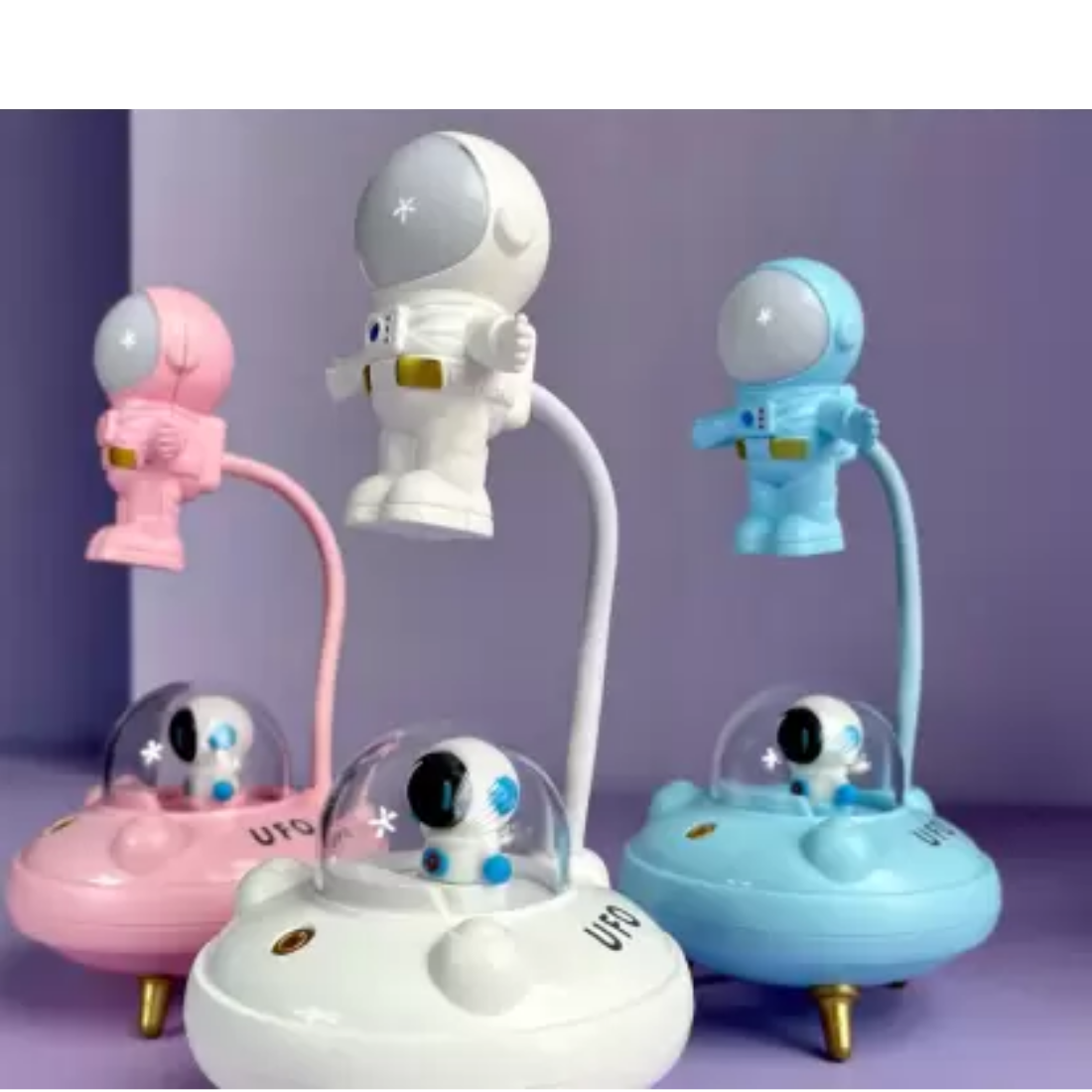 Space desk lamp