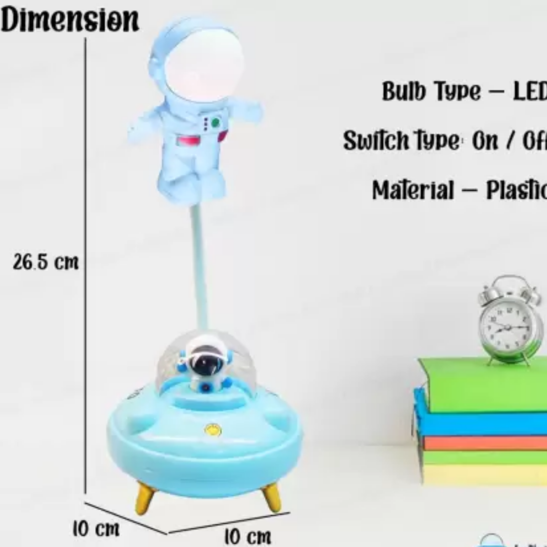 Space desk lamp