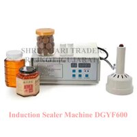 Manual Induction Sealing Machine - 31x13x16 Cm, 3 Kg Weight, 220 Volt, 500 Watt Power, Durably Efficient For Pet, Hdpe, Glass Bottles, White Finish