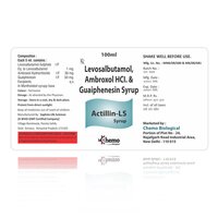 Ambroxol Hydrochloride + Levosalbutamol Sulphate+ Guaiphenesin Syrup - Drug Type: General Medicines