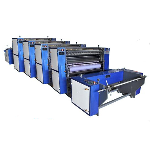 Four color Reel To Reel  Flexo Printing Machine