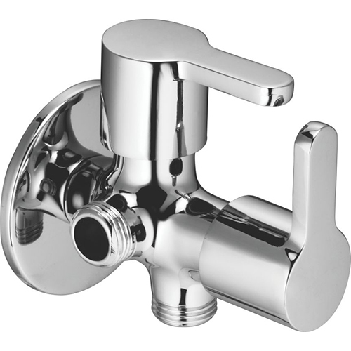 Taptree Modern Fuzex Wall Mixer Telephonic Taps - Color: Silver