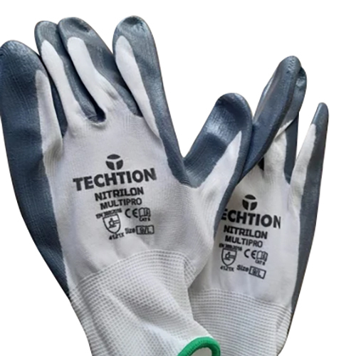 Techtion Half Dipped Nitrile Gloves