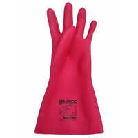 Abrigo Class 00 Electrical Hand Gloves - Color: Red