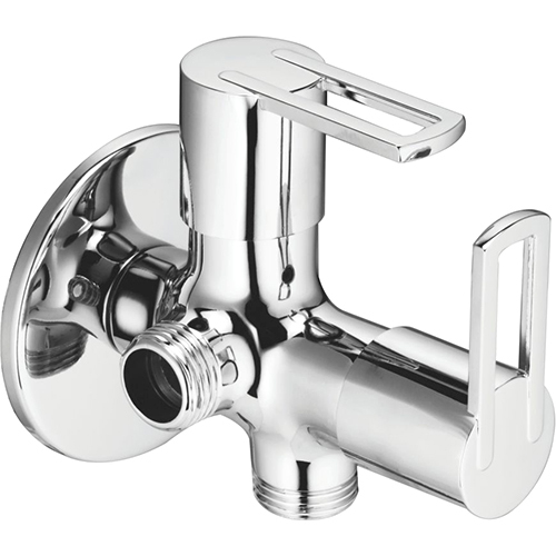 QBLU Brass OXIYA 2 IN 1 ANGLE COCK