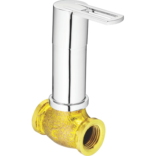 Silver Oxiya 15-20 Mm Concealed Stop Cock - Finish: Glossy