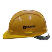 Heapro Pvc Safety Helmet - Durable Pvc Material, Standard Size | Open Face Design For Industrial Safety With Warranty