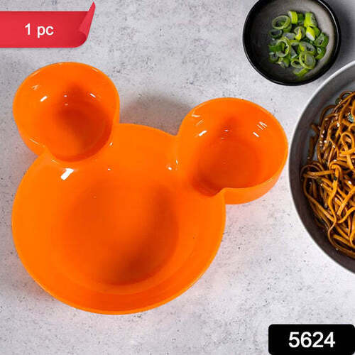 MICKEY MOUSE SHAPE PLATES FOR KIDS